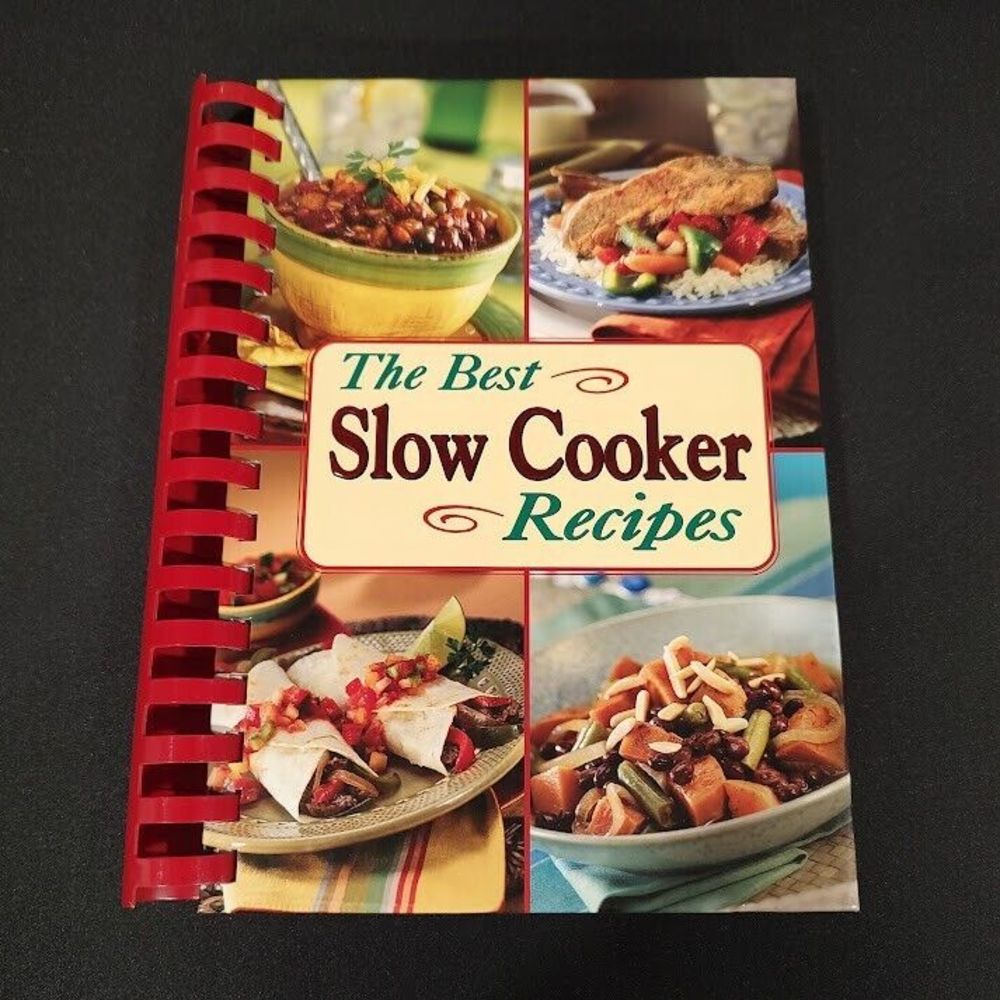The Best Slow Cooker Recipes Publications International Hardcover Cookbook